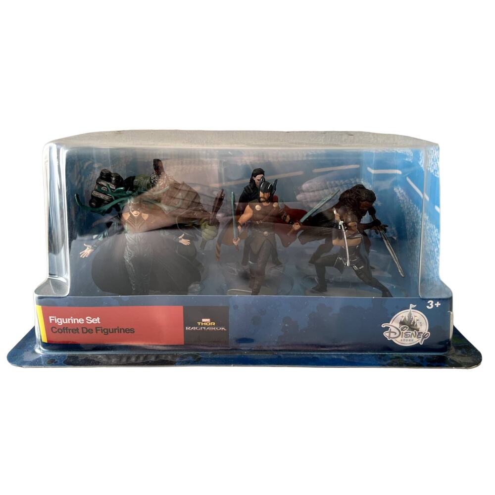 Marvel Thor Disney Figurine Ragnarok Set New In Packaging Sealed Fast Shipping